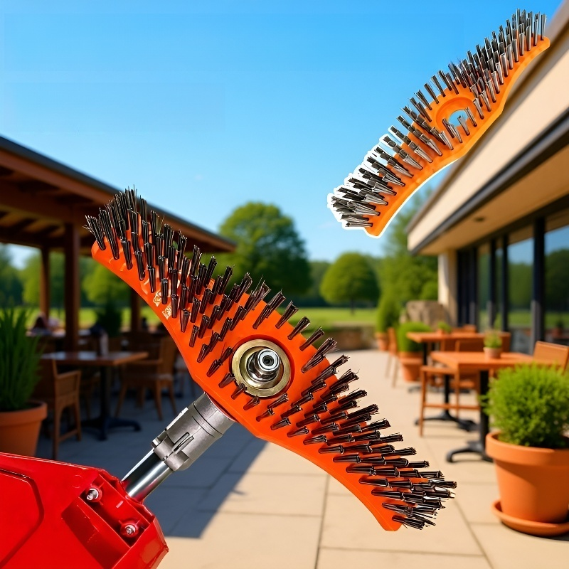 Cortacésped de limpieza eficiente cortando césped