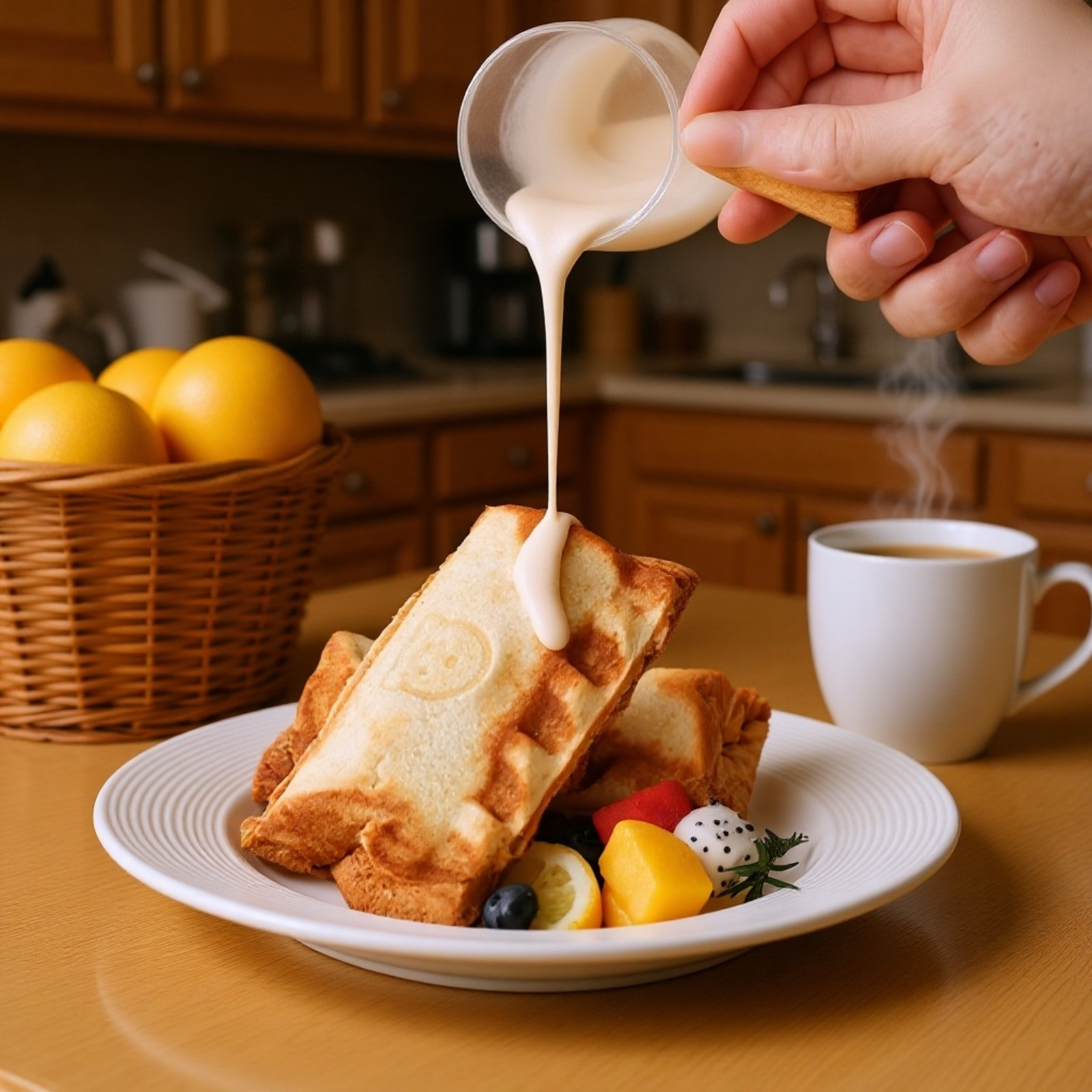 Home Mini Hot Press Sandwich Toast Toaster