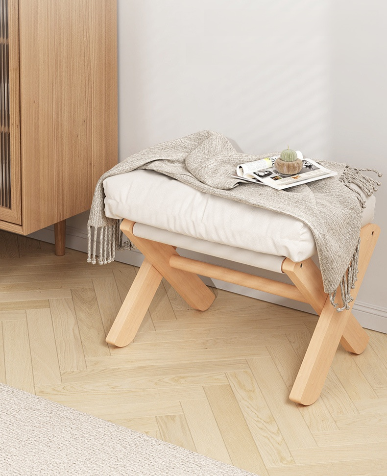 門口換鞋凳矮凳軟墊