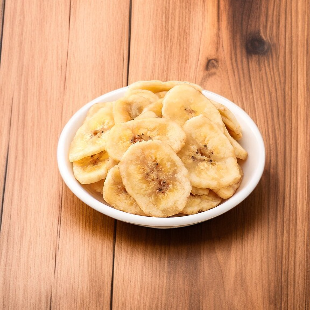 サクサクと甘いバナナチップス