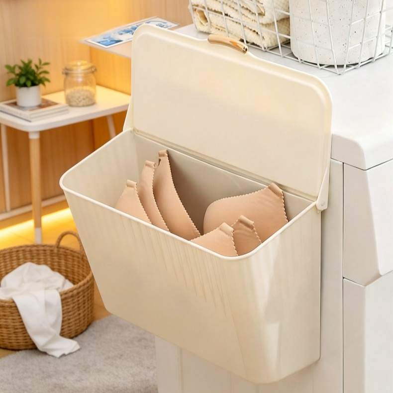 Wielofunkcyjny, pyłoszczelny kosz do przechowywania bielizny
