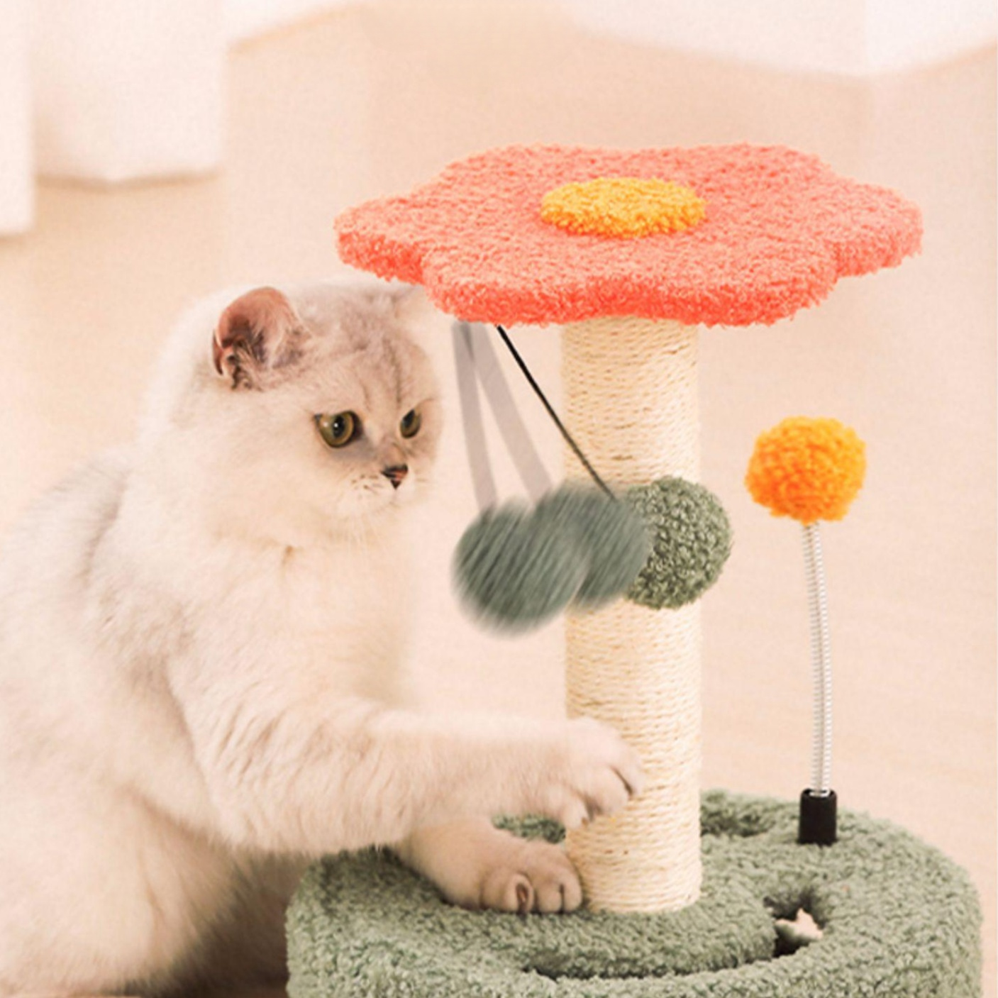 多功能貓爬架貓樹幼貓玩具一體寵物用品