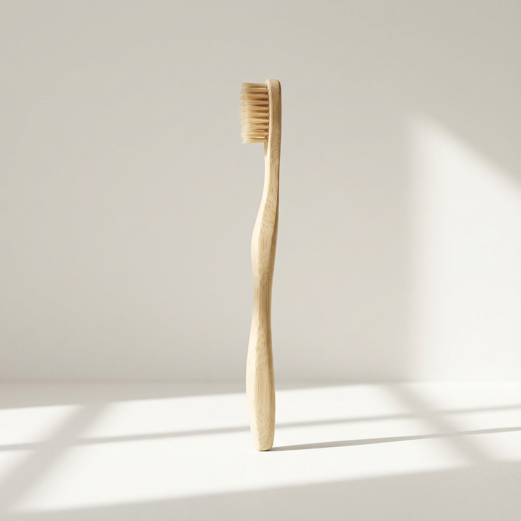 แปรงสีฟันไม้ไผ่ดีไซน์สวยงาม