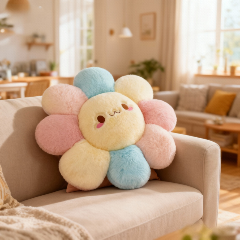 高品質花形裝飾墊沙發墊地枕座墊