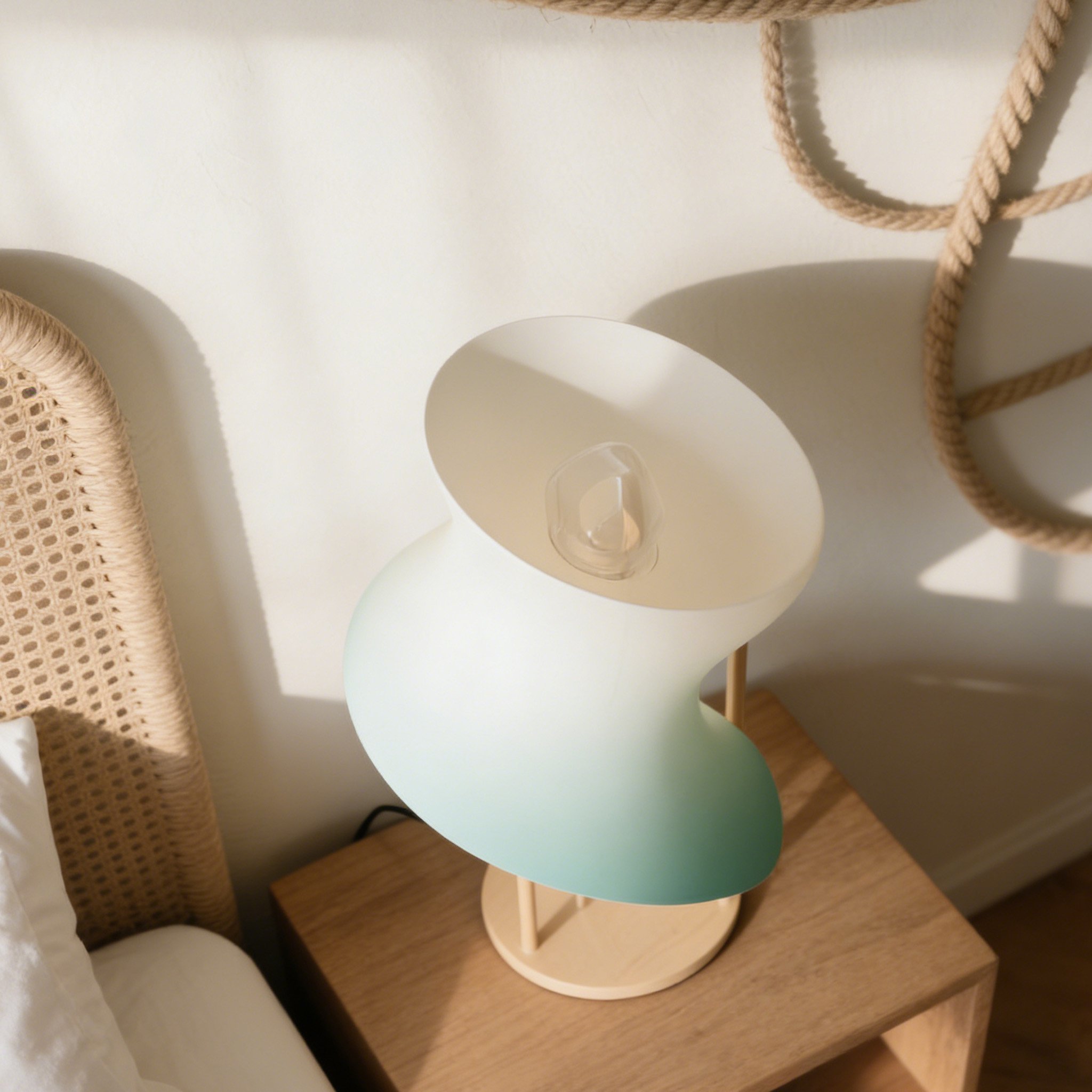 クリエイティブねじりランプ全体画像