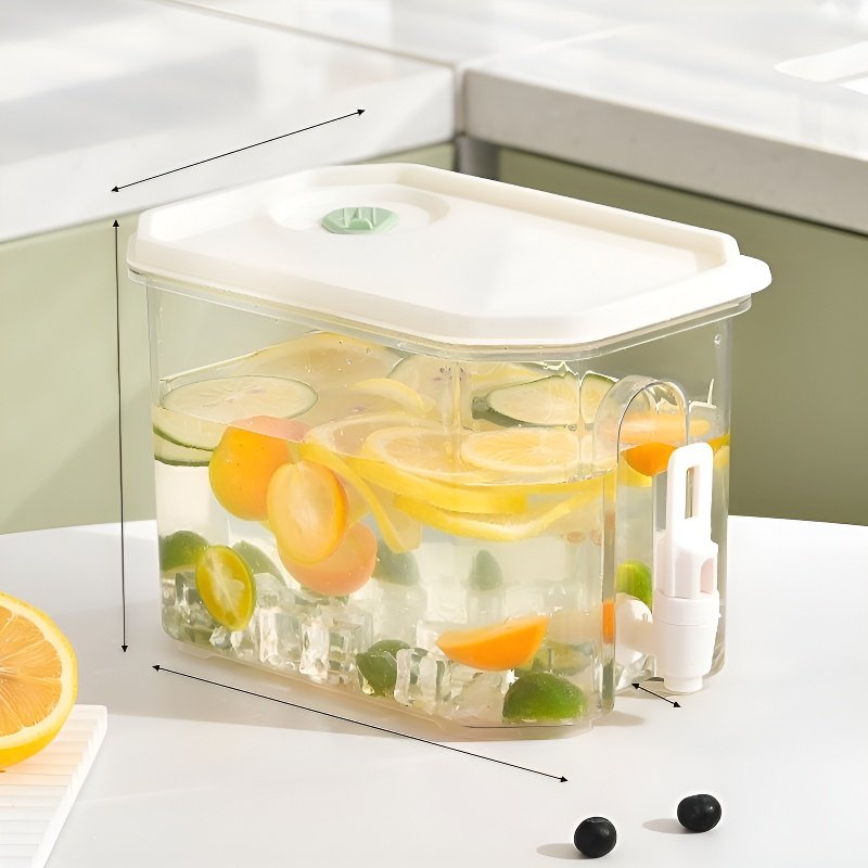 家用高顏值大容量帶龍頭冷水壺夏季水果茶壺