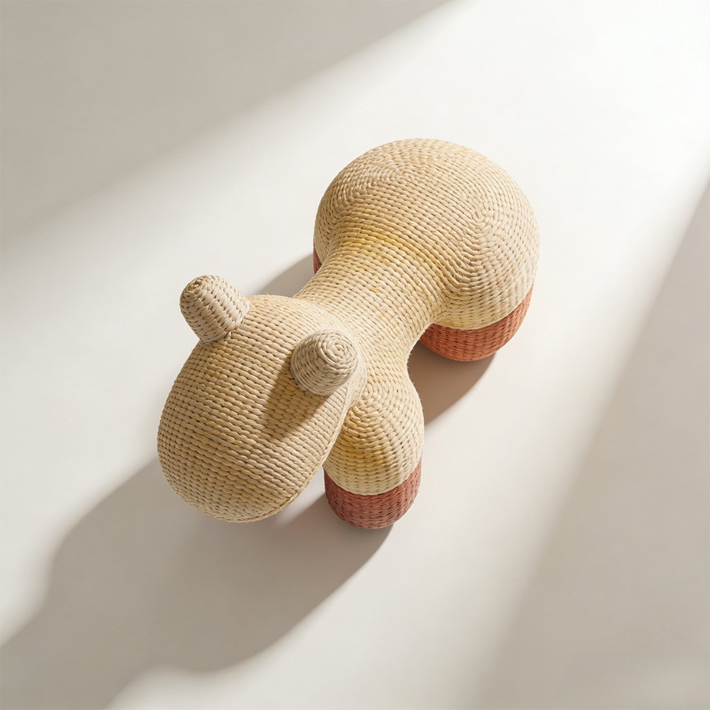 藤編み防止子供用ライドオン玩具