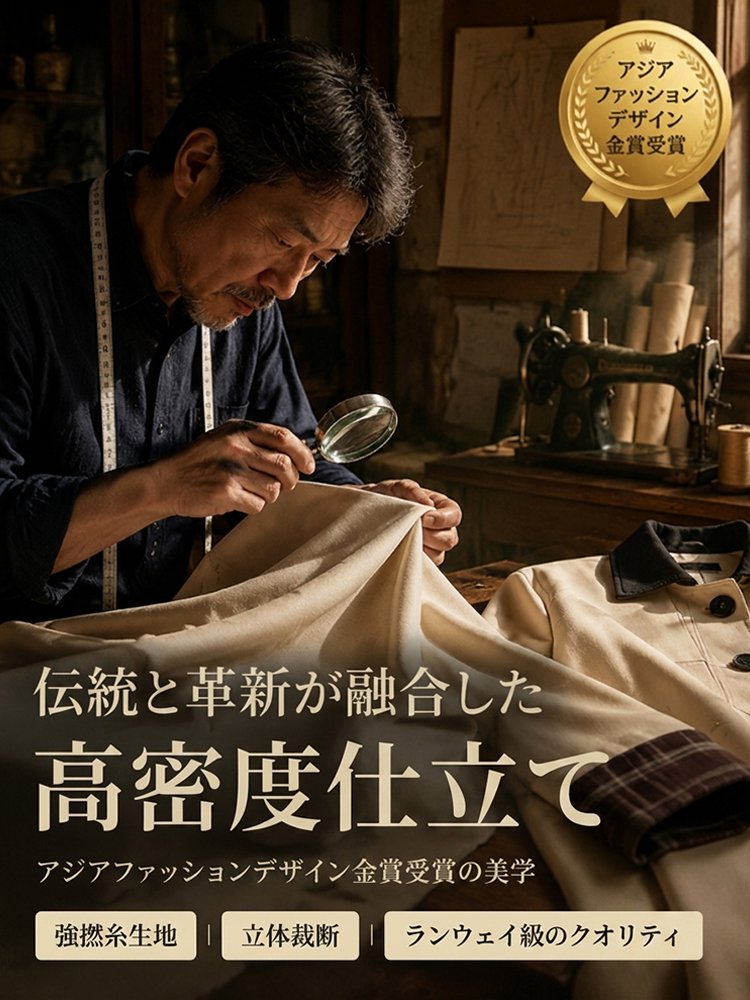 Monolly 大人の品格を纏うトレンチ | 妥協なき上質仕立て