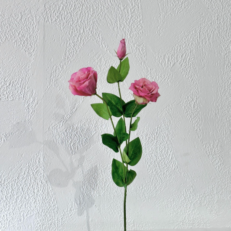 Fleurs artificielles rose rose