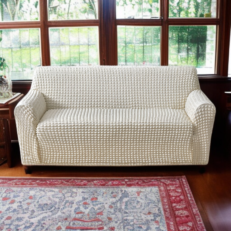 厚みのあるシアサッカーソファカバー高重量オールインクルーシブ伸縮性ソファカバーユニバーサルソファカバーフルカバーコンビネーションソファタオル