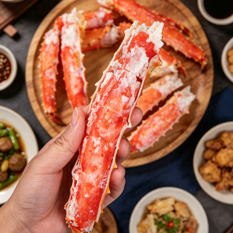 俄羅斯即食蟹腿肉罐頭