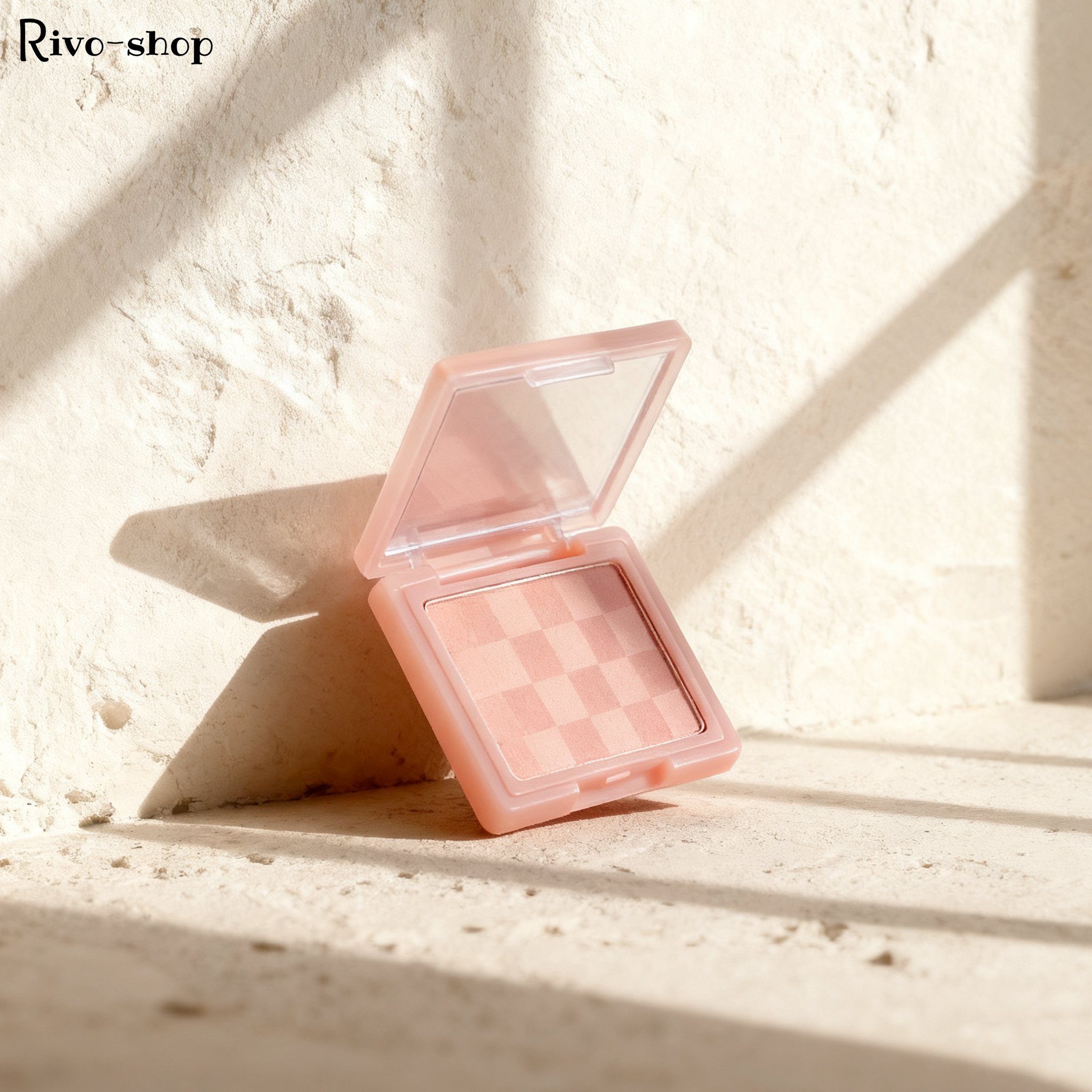 บลัชออนเนื้อบางเบาและสว่างใส 