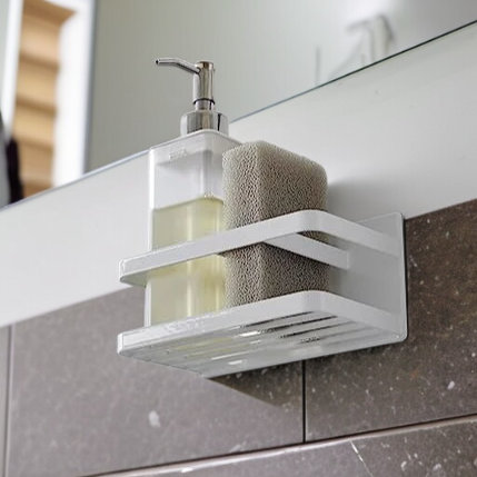 Toilet Paper Organizer Box with Wall Mount Design