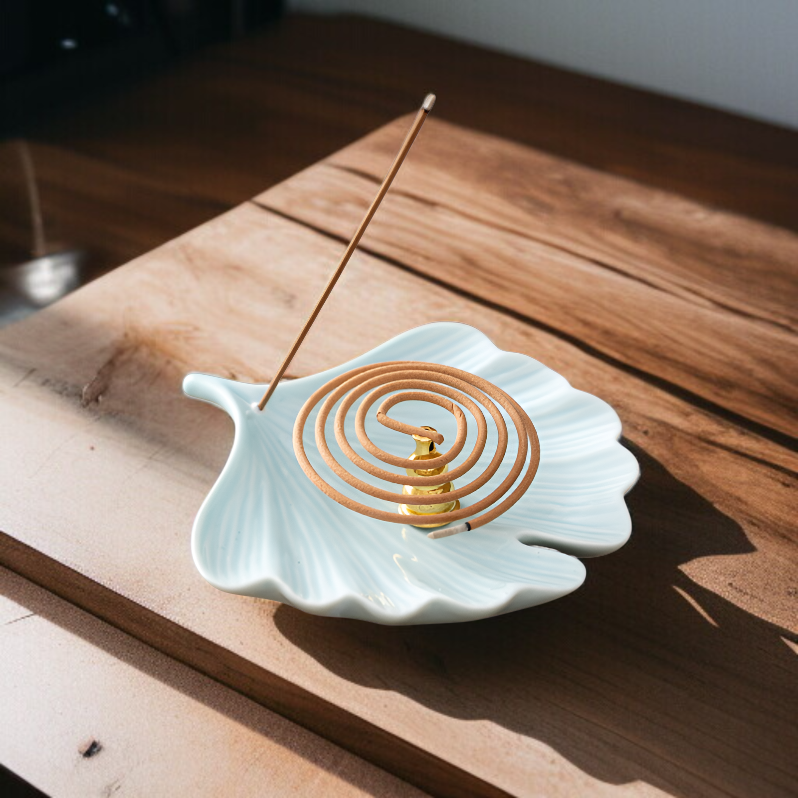 도자기 안전 방화 은행모양 향로