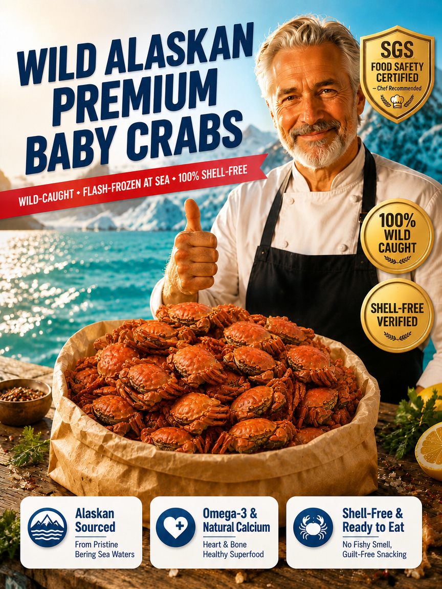Freshly Caught Deep Sea Crab