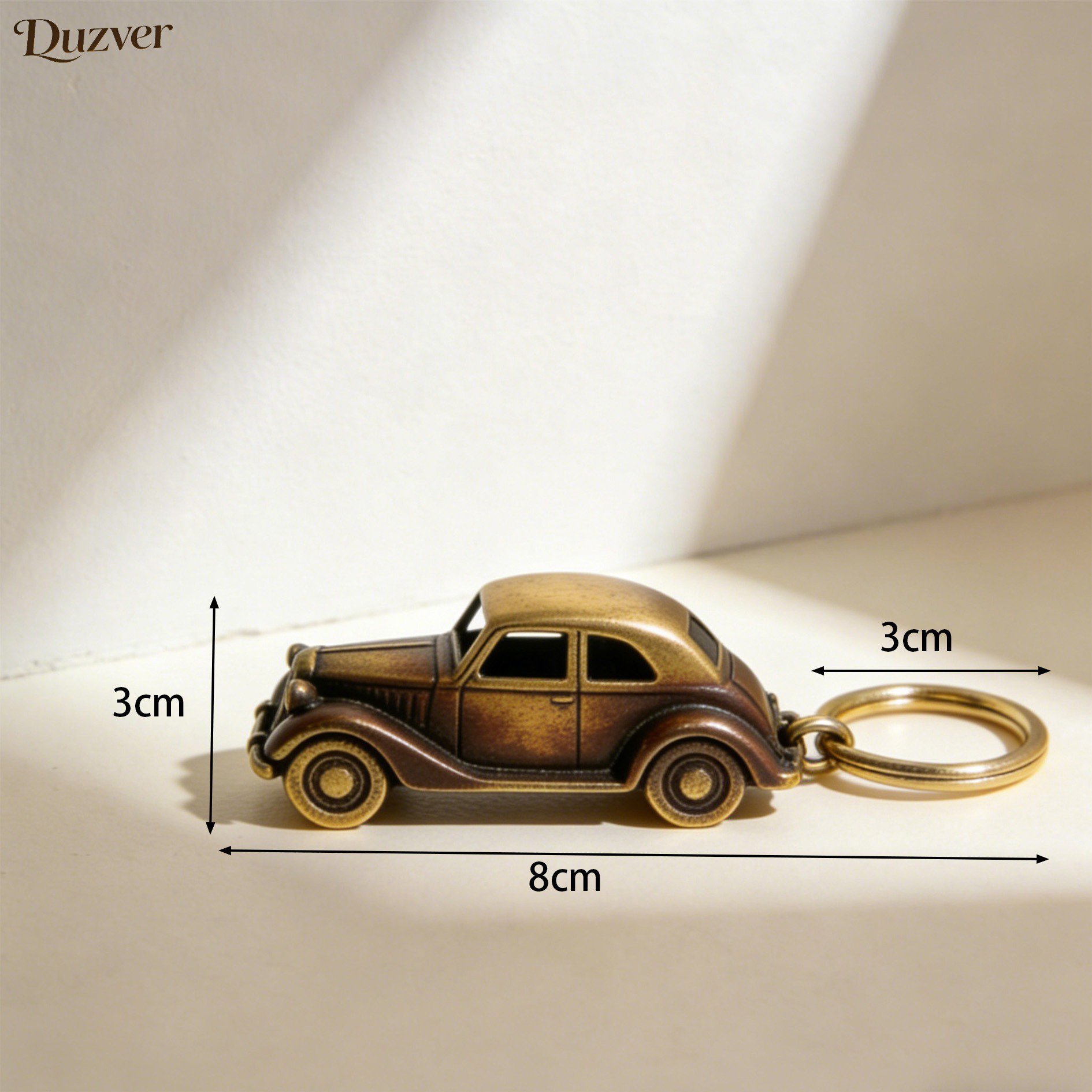 Vintage Schlüsselanhänger im klassischen Retro-Stil