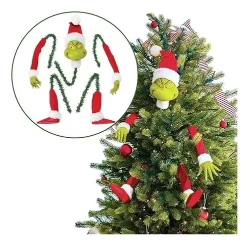 Adorno colgante Grinch para árbol de Navidad