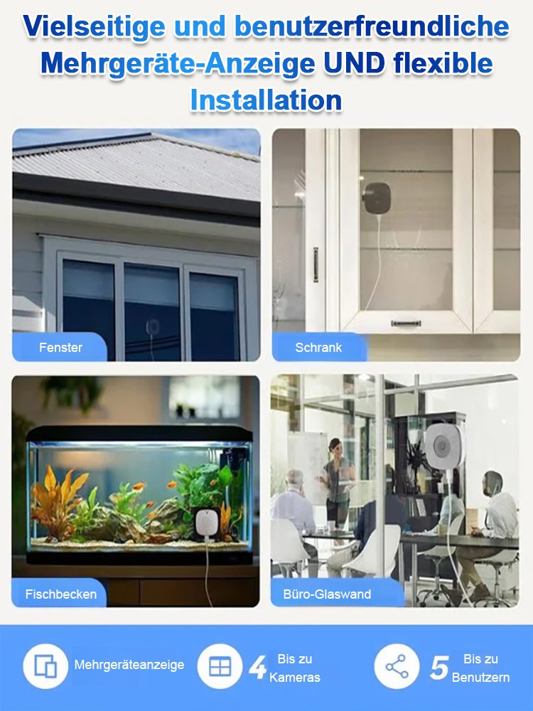 Versteckte Fensterüberwachungskamera