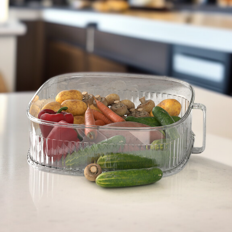 Przezroczysta i przyjazna dla środowiska osłonka na żywność