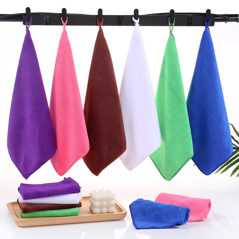 Paño de limpieza de microfibra súper absorbente y de secado rápido