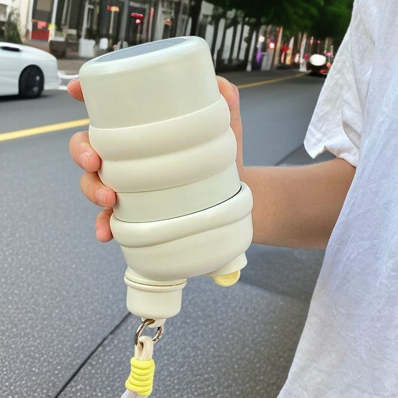 全新316不鏽鋼保溫杯女學生便攜式杯日常防摔