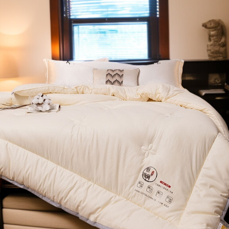 유아용 쭈리 소이불 항균 보온과 도톰한 겨울 피부 친화적인 순면 이불 봄가을 면 콩이불