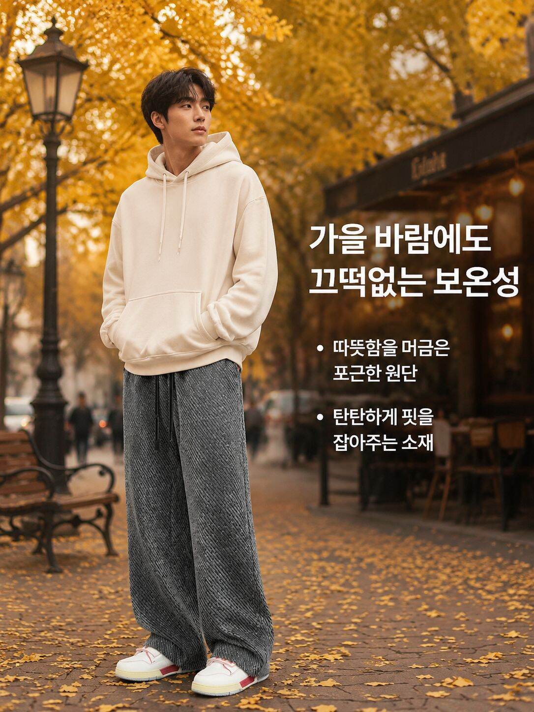 남성용 캐주얼 바지 다양한 컬러
