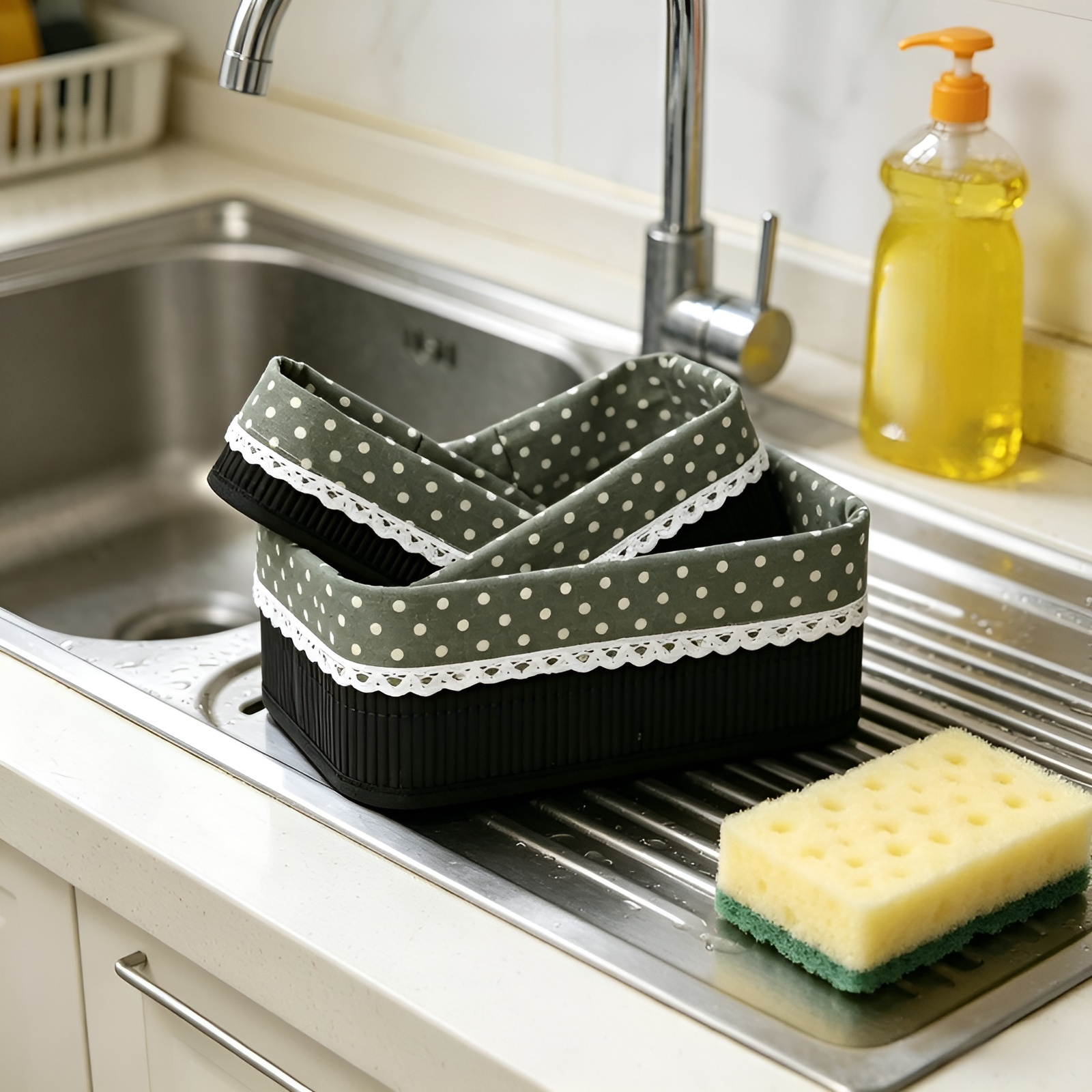 Woven Bamboo Storage Basket