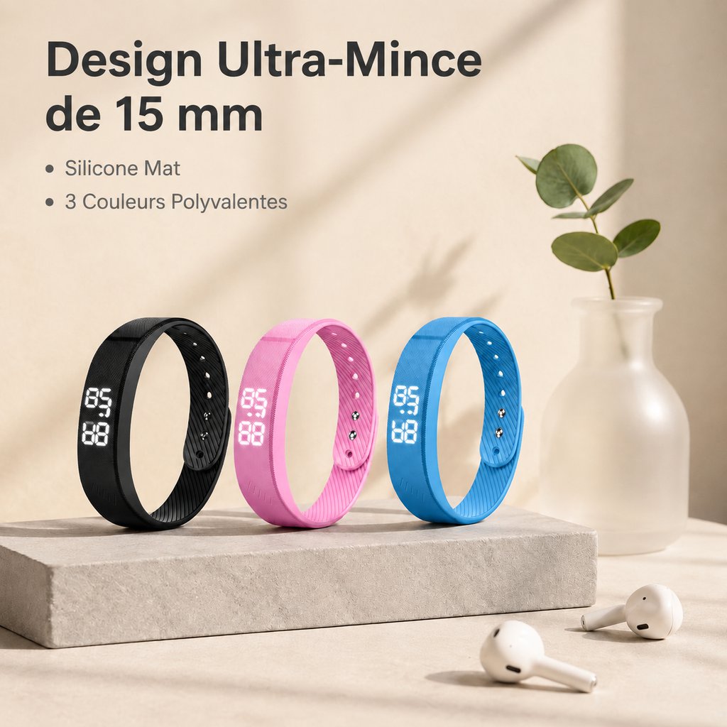 Bracelet Connecté Multifonction de Sport