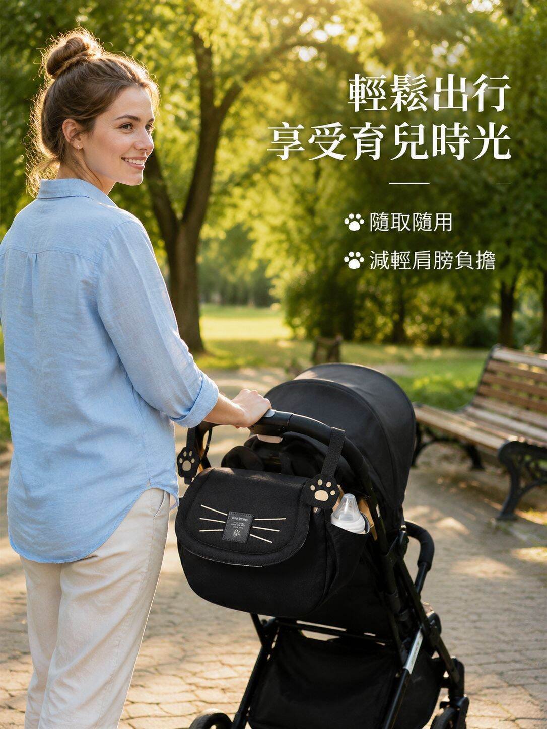 媽媽專用嬰兒車收納包
