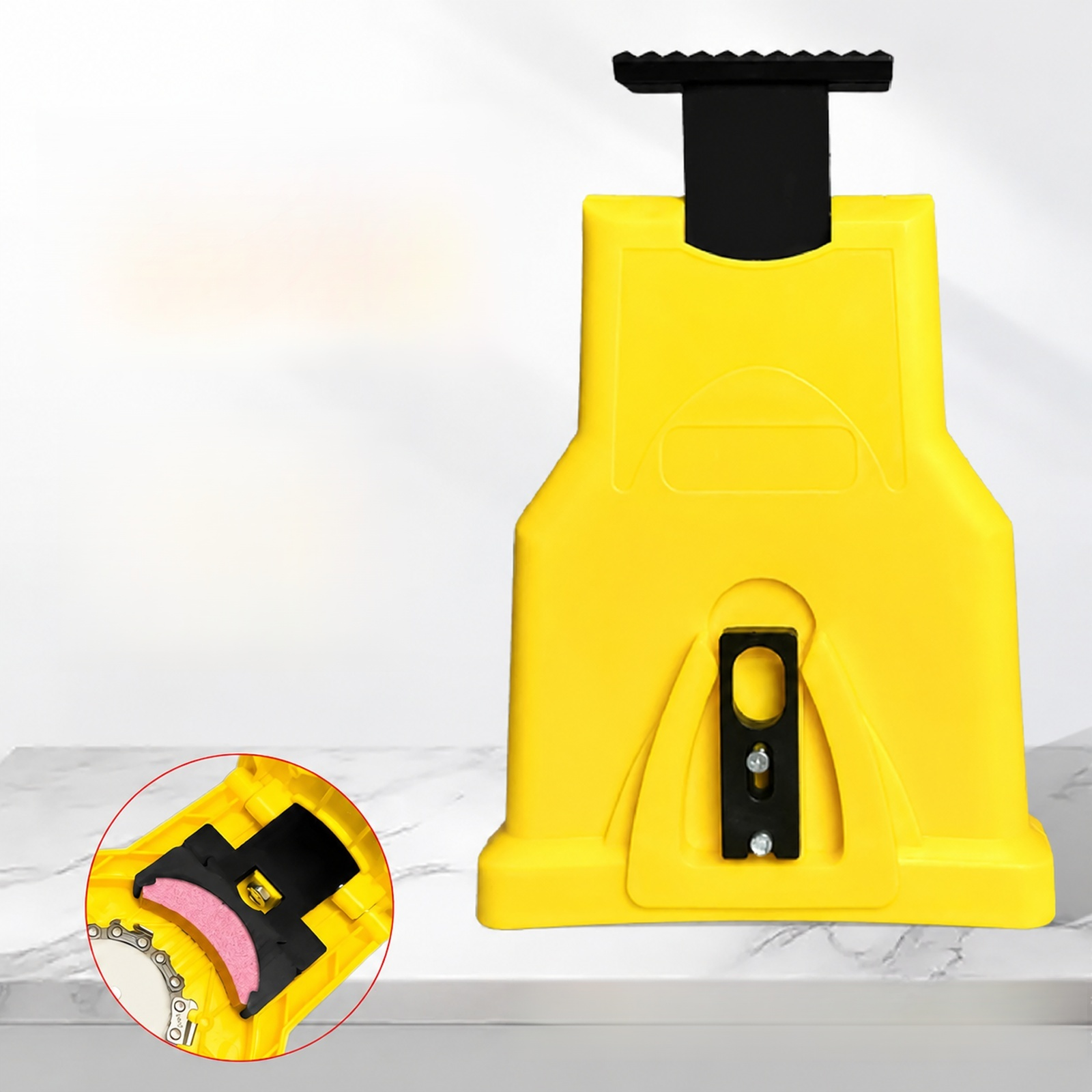 Chainsaw polishing head