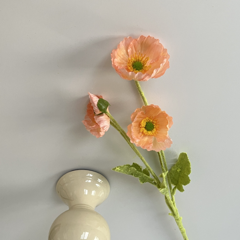 Artificial Poppy Plants
