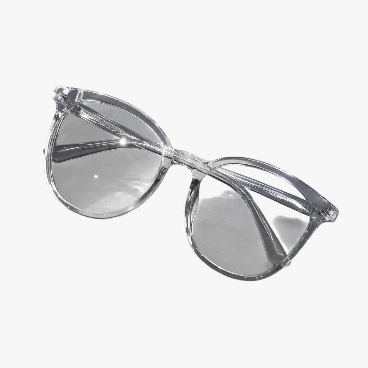 Großes Gesicht, schwarze Anti-Blaulicht-Brille, TR-Material, Retro-Rahmen