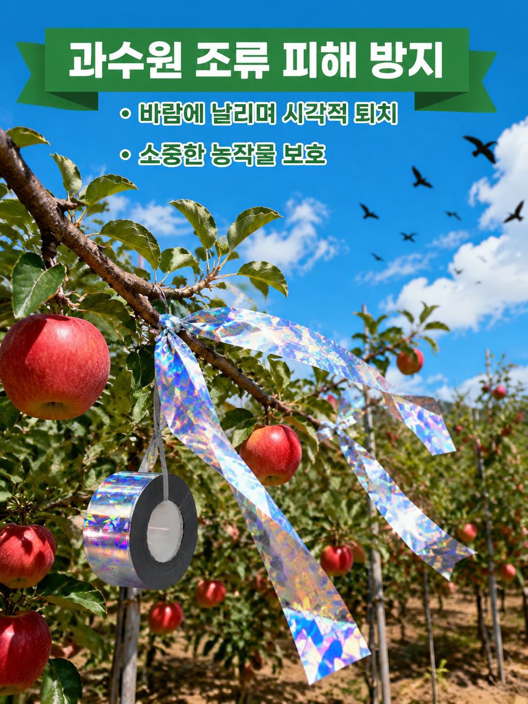 레이저반사퇴조채대농업용과수원퇴조채대야외발코니방조놀이기
