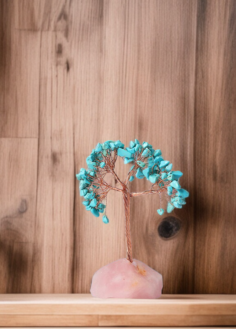 ديكور أنيق بشجرة الكريستال الحلي