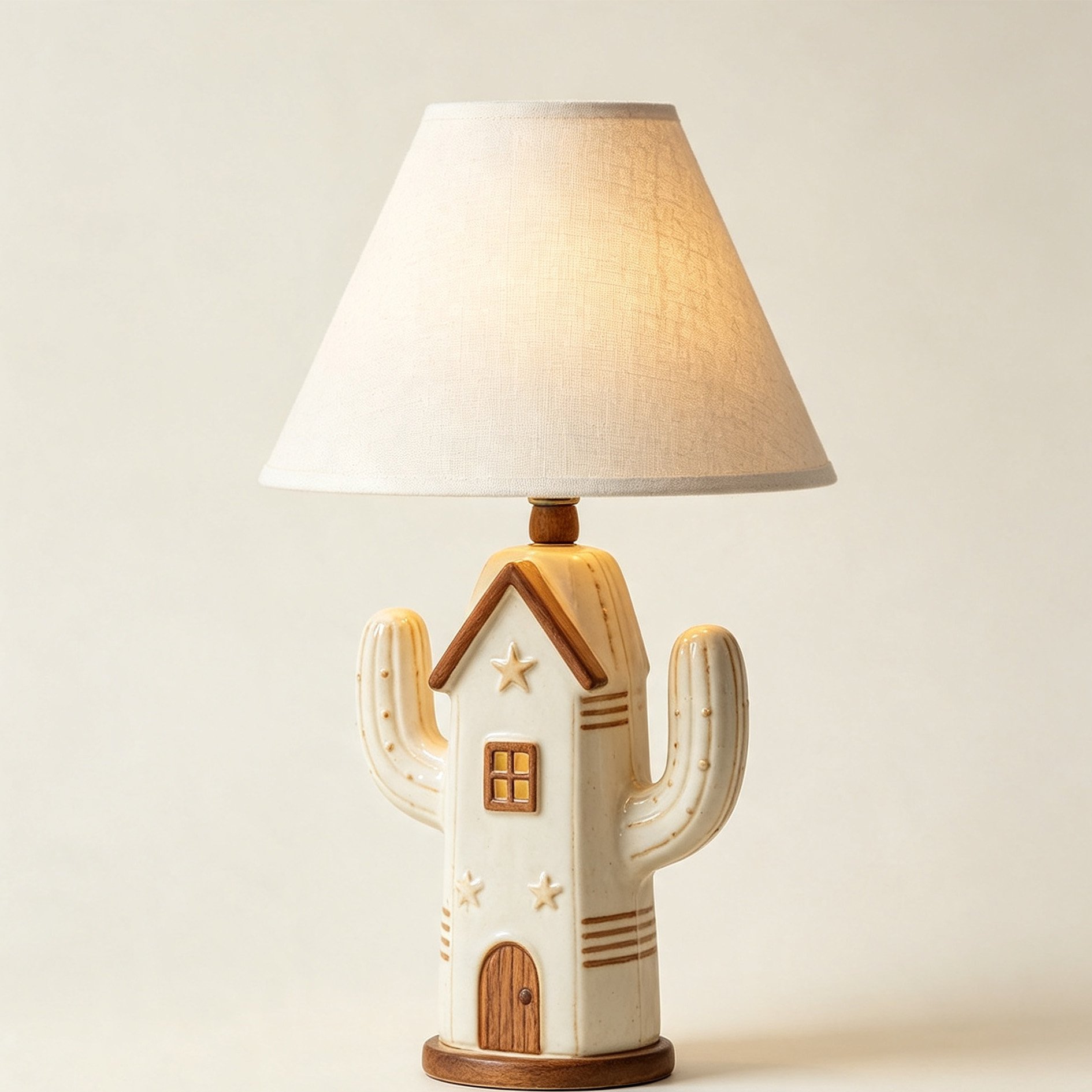 Cactus House Table Lamp