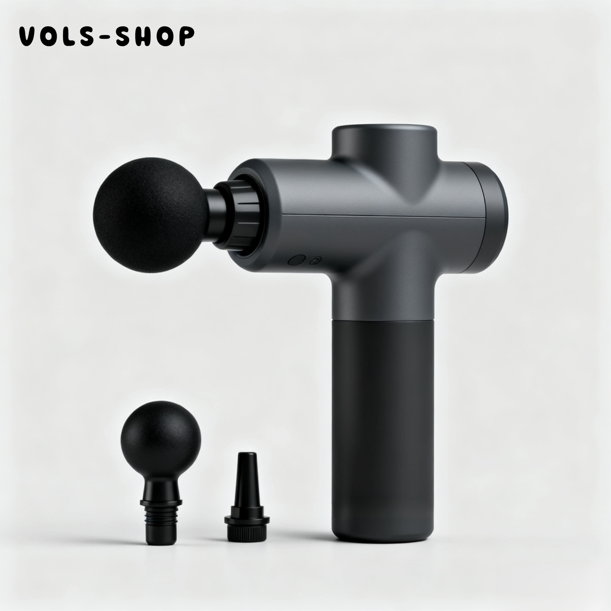 Detailní pohled na mini fasciální pistoli