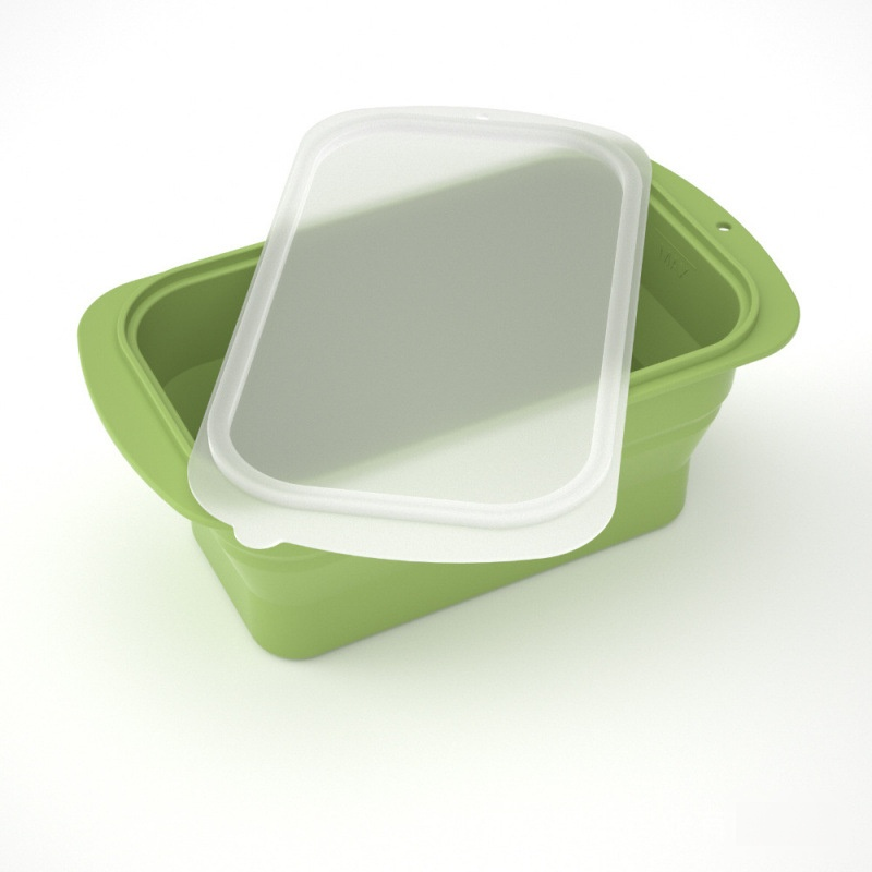 Household 4-Grid Ice Cube Tray with Lid