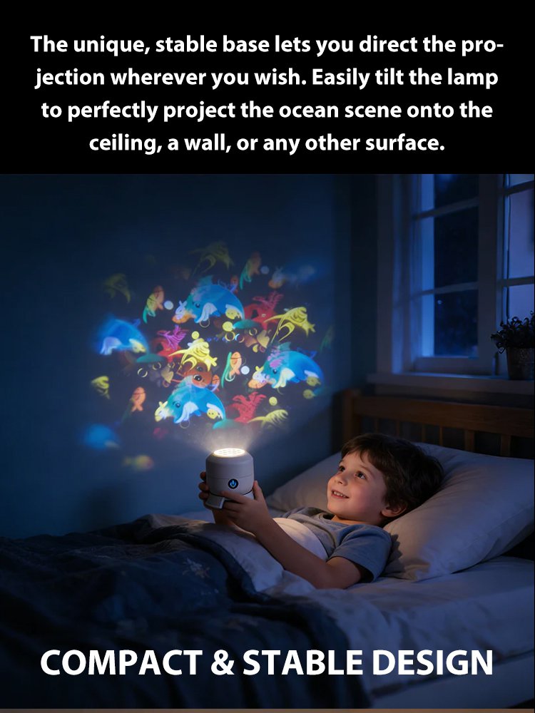 Immersive Holographic Projection Lamp