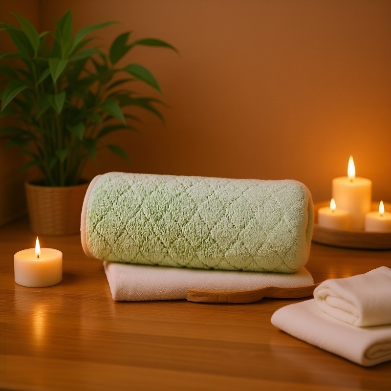 두꺼운 산호 양털 흡수 타월