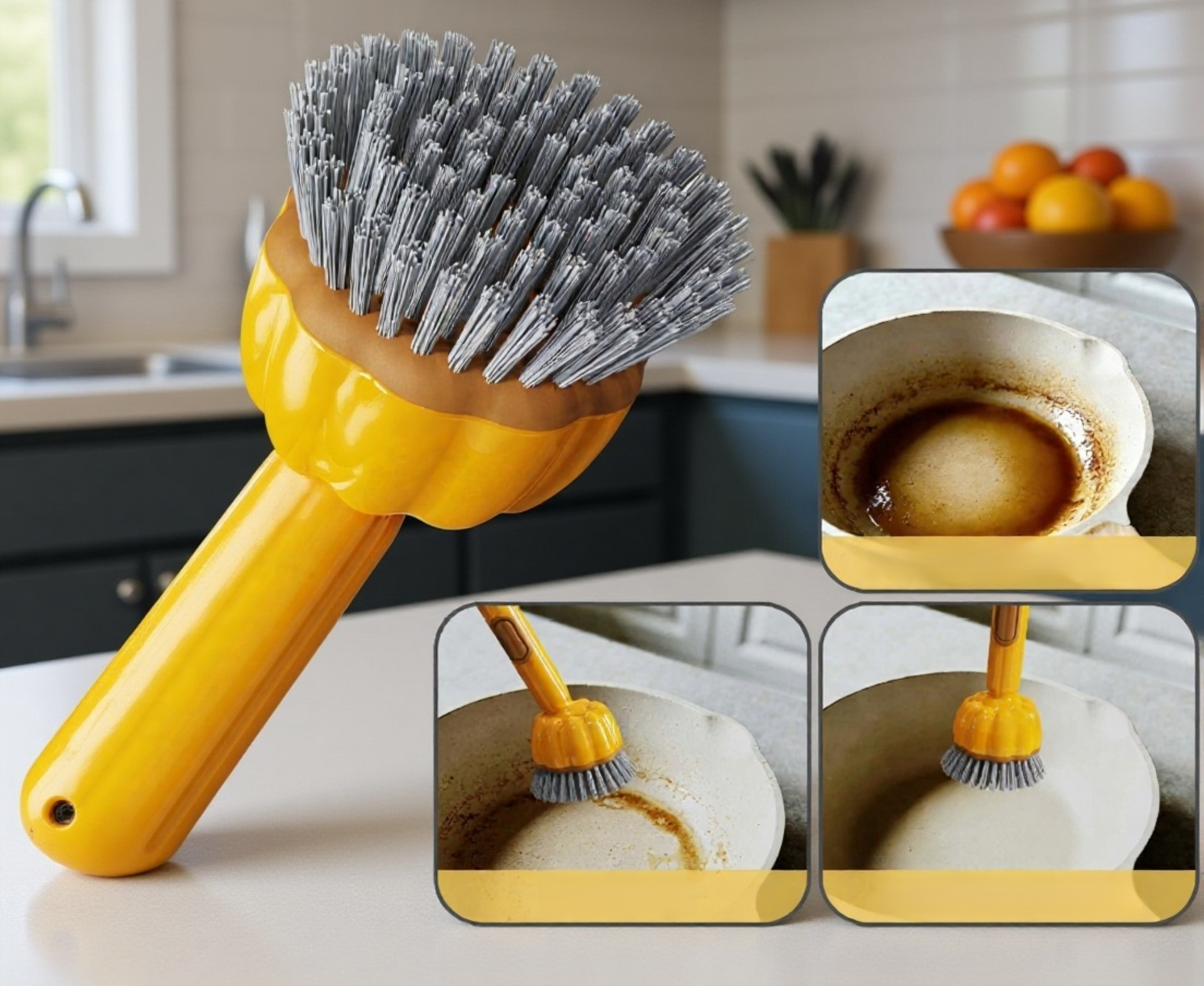 แปรงขนไนลอนสำหรับครัว