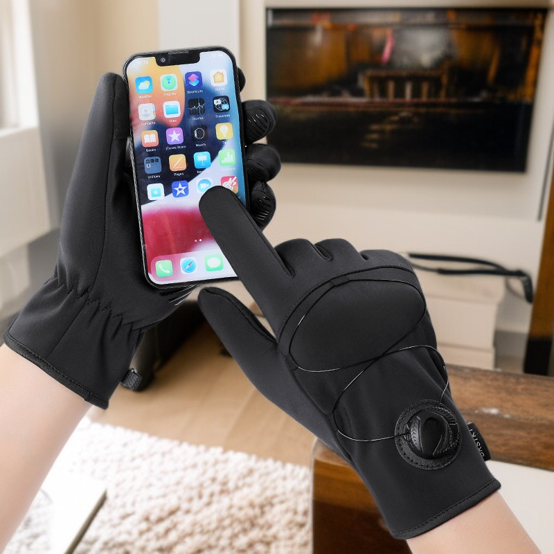 조절식 다이얼 버클 방한 장갑