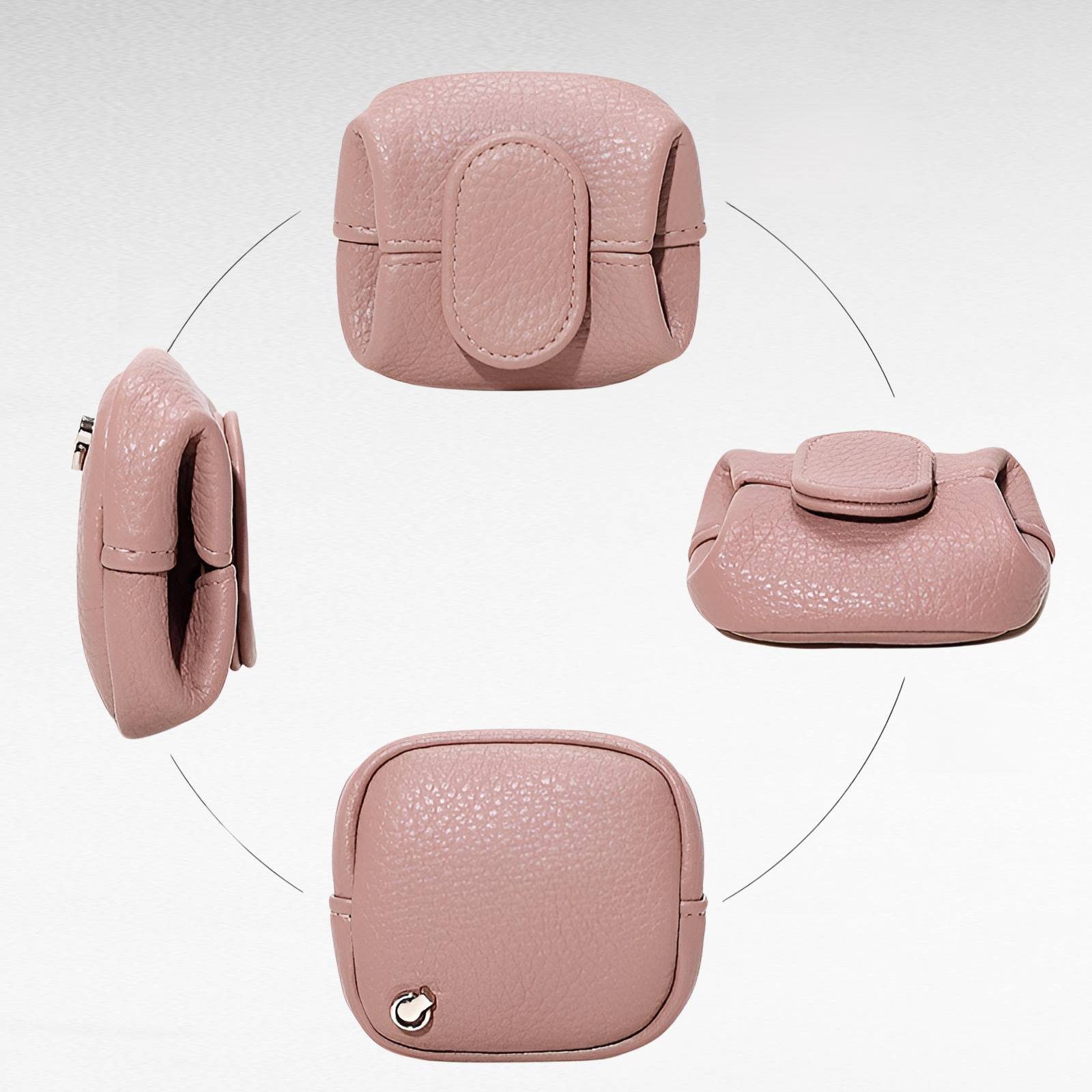  Large Capacity Lychee Pattern Women's Cross-border Handbag