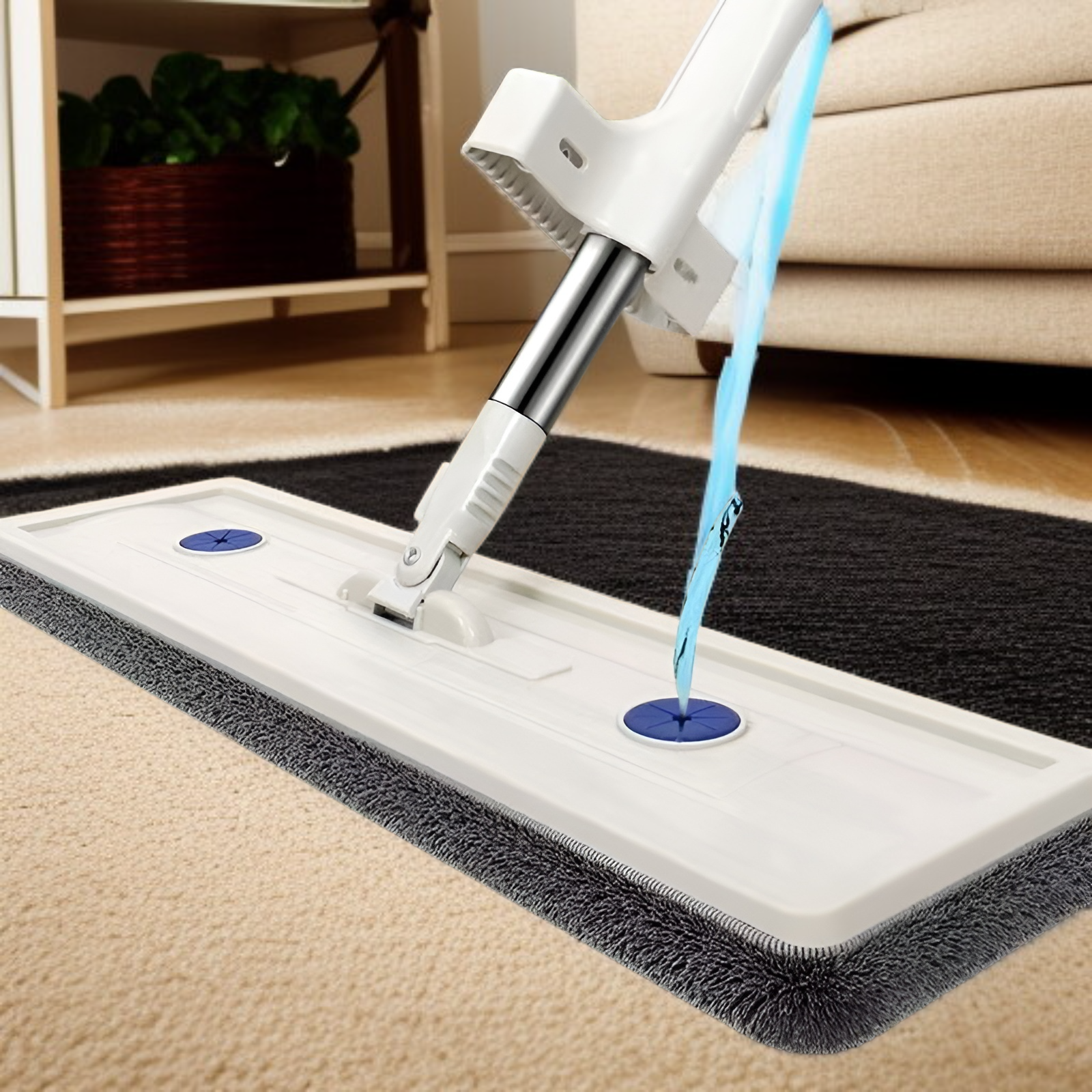 Appareil de nettoyage multifonction pour sols, adapté à tous types de sols, facile à utiliser