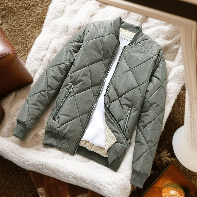 한국식 신상 두꺼운 벨벳 남성 면 코트