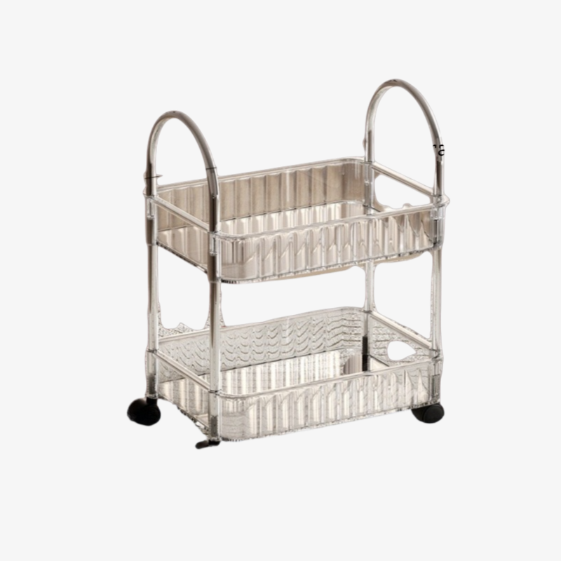 Versatile kitchen shelf organizer for floor use