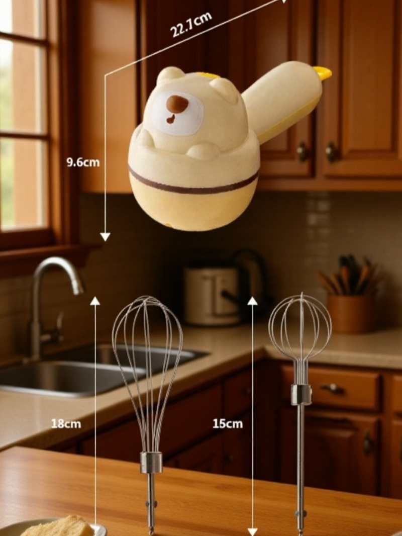 가정용 소형 몽키 전기믹서 핸드셰이크믹서 크림믹서
