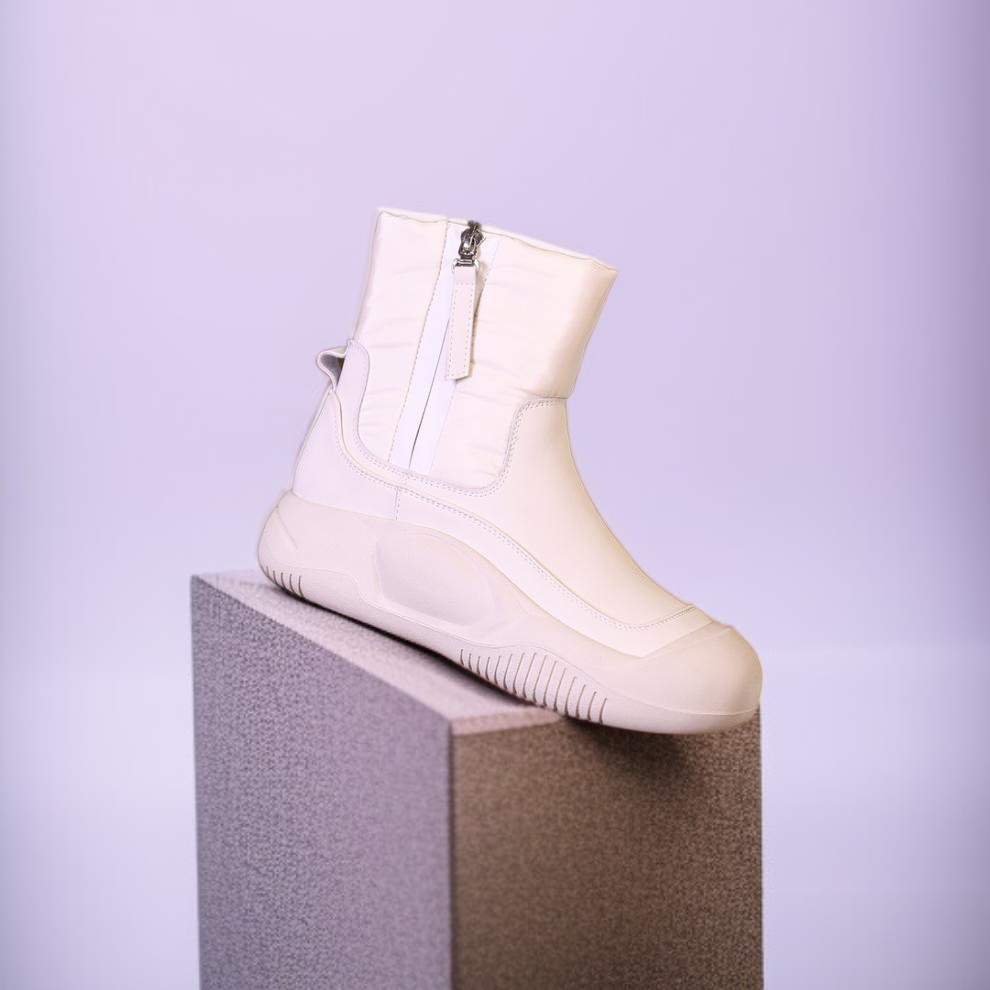 防滑ソールのスノーブーツ底面画像