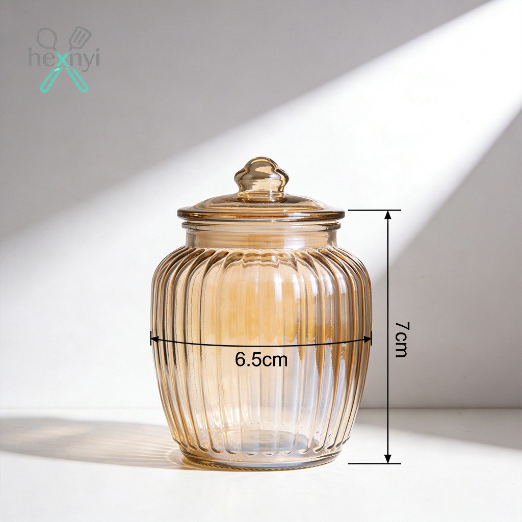 โหลแก้วปิดฝามิดชิดรักษาความสดอาหาร