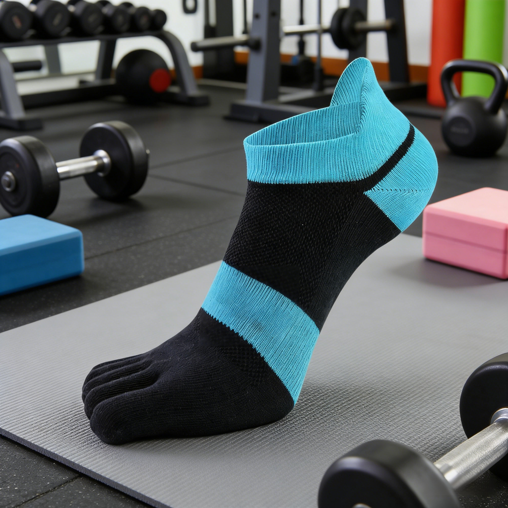 Men's summer thin five-finger socks